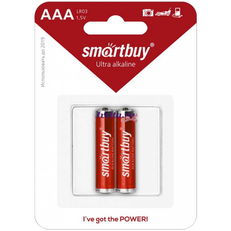 Батарейка SmartBuy LR03 BC2 (AAA) 2шт.
