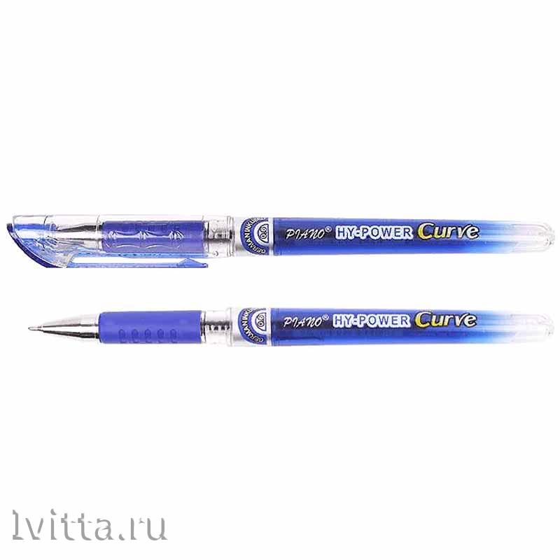 Ручка шариковая синяя на масляной основе Piano PT-118