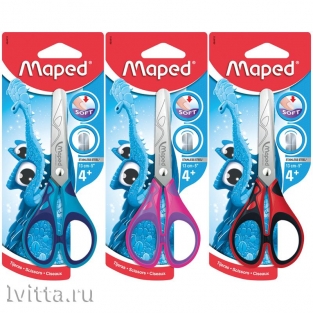 Ножницы детские Maped Essentials Soft 13см