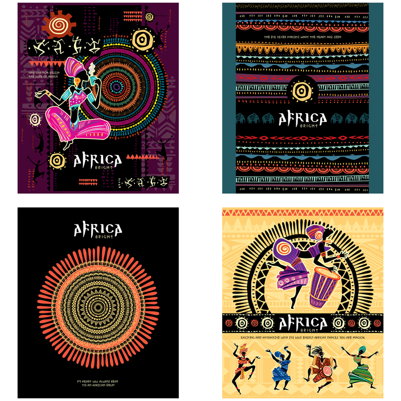 Тетрадь 48л. ArtSpace Рисунки. Africa, А5, линия
