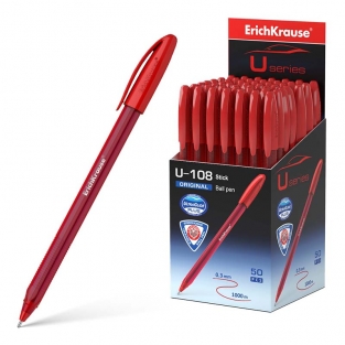 Ручка шариковая ErichKrause U-108 Original Stick 1.0 красная