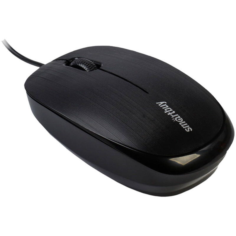 Мышь Smartbuy ONE 214-K, USB, черный, 2btn Roll