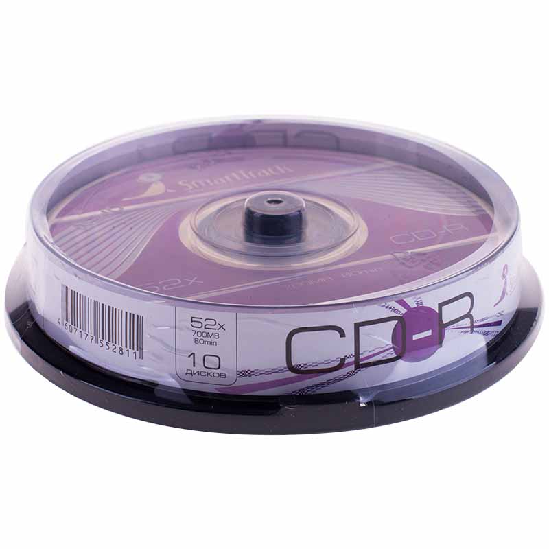 Диск CD-R 700Mb Smart Track 52x (1шт)