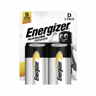 Батарейка Energizer Alkaline Power LR20/373 BL2