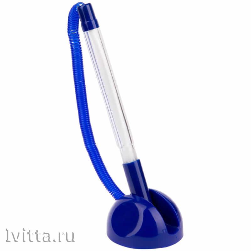 Ручка шариковая настольная (синяя) Синий корпус
