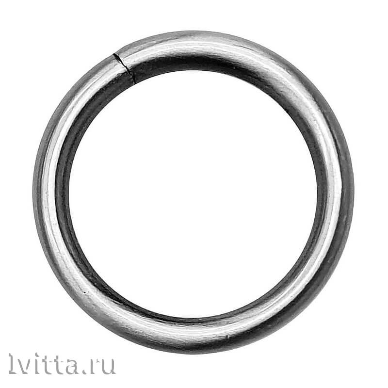 Кольцо литое 25мм (никель)