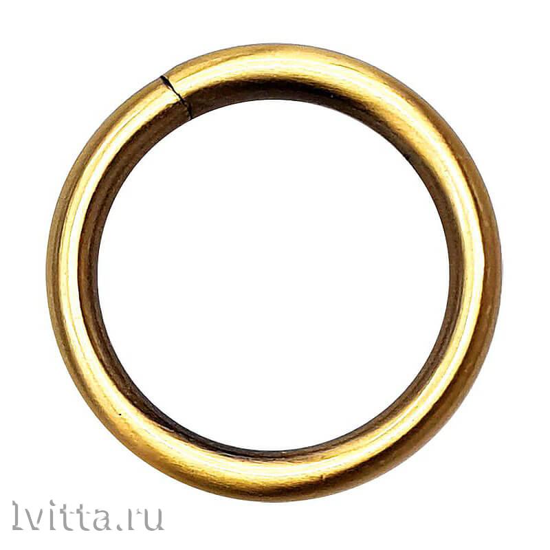 Кольцо литое 25мм (золото)