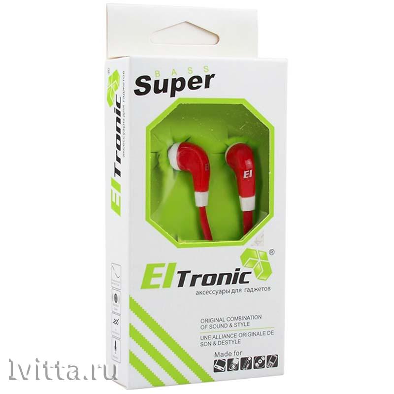Наушники Eltronic Super Bass (красные)