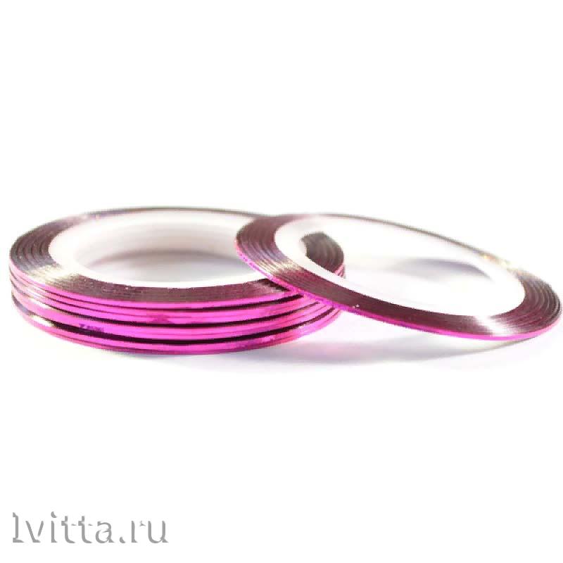 Нить на клеевой основе TNL для дизайна ногтей (перламутровая розовая)