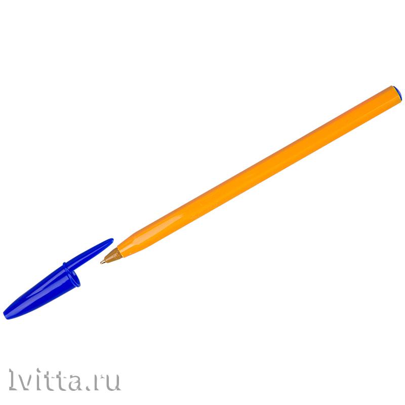 Ручка шариковая Bic Orange синяя, 0,8мм