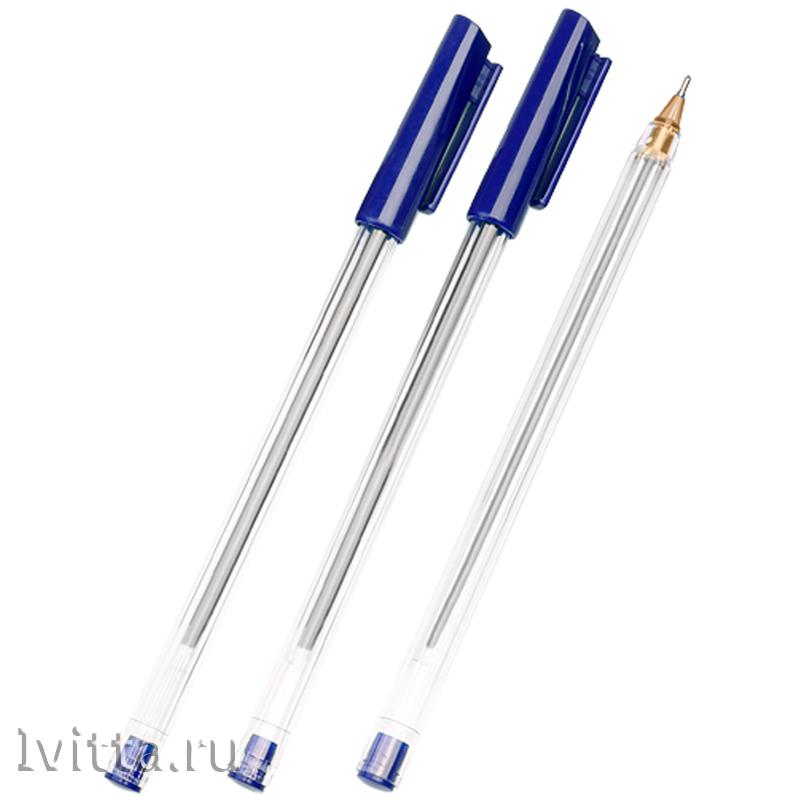 Ручка шариковая Стамм РШ 800 синяя, 0,7мм (10шт.)